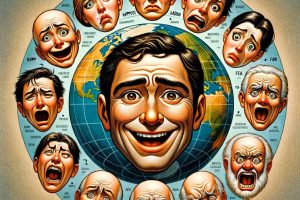 Paul Ekmans theory of universal emotions showcasing a range of diverse human faces