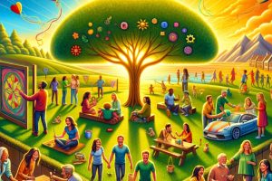 image that captures the spirit of positive psychology