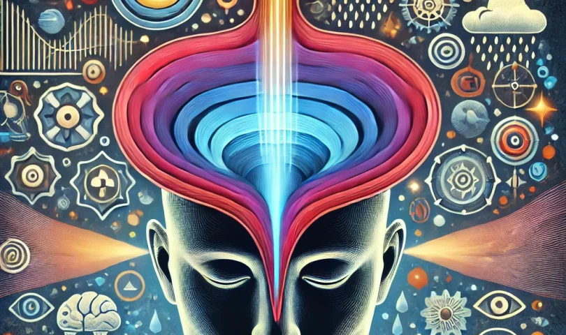 illustration representing Broadbent's Bottleneck Theory of attention